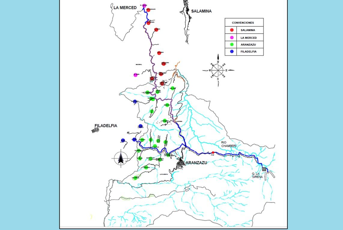 Mapa acueducto regional