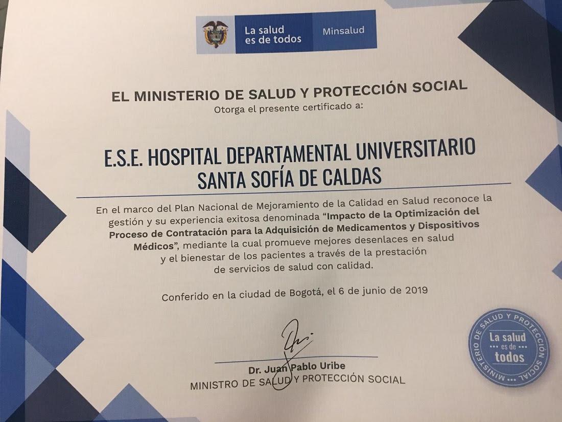 hospitales de Caldas