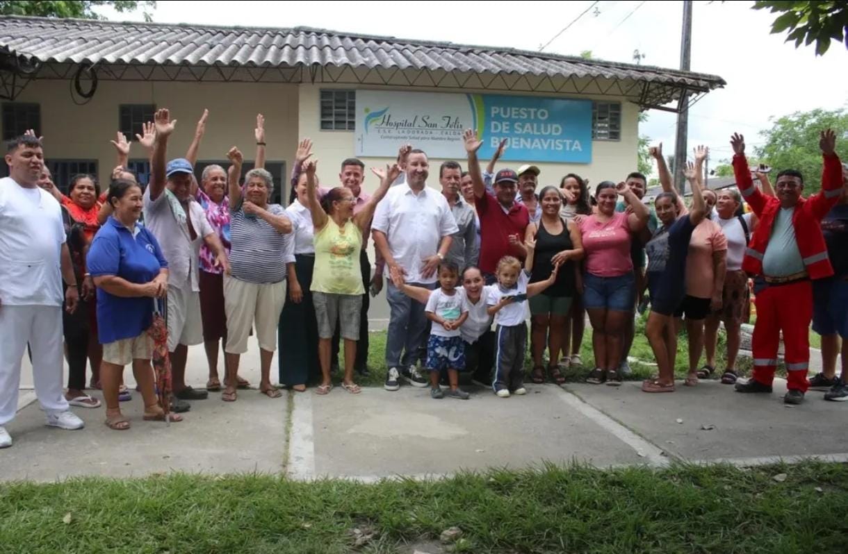 Territorial de Salud de Caldas lidero la apertura del renovado Puesto de Salud de Buenavista, en La Dorada:  se beneficiaran mas de 3.000 personas