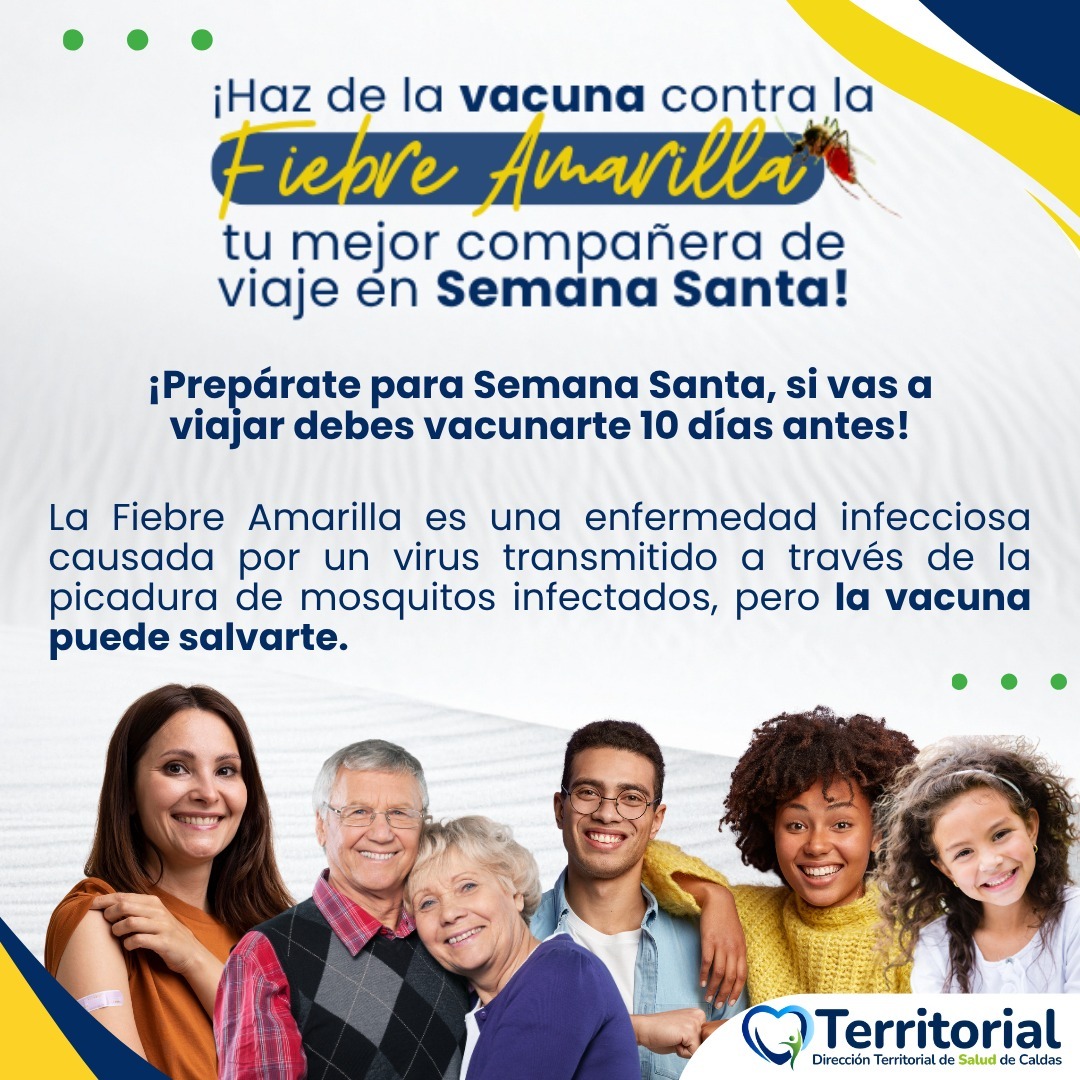 Caldas refuerza medidas para prevenir fiebre amarilla y deng