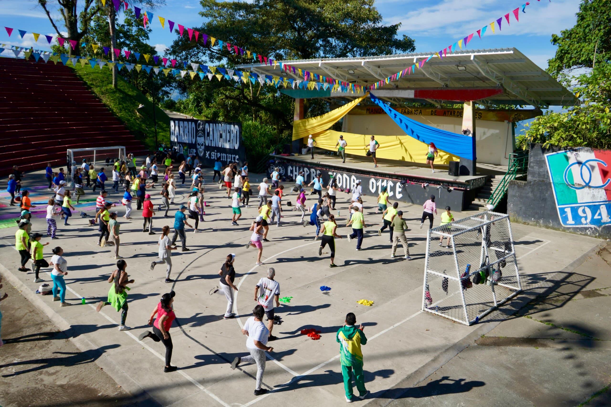 Actividades del Dia Mundial de la Actividad Fisica llegan a los 27 municipios del departamento Caldas se mueve por la salud!