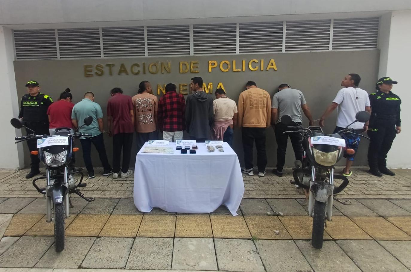 Secretaria de Gobierno de Caldas, Policia Nacional y Fiscalia desarticularon el Grupo Delincuencial Los Callejeros