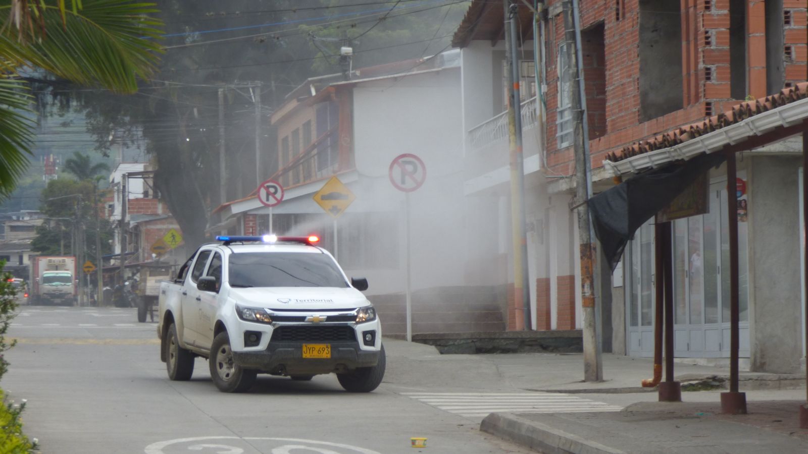 Territorial de Salud de Caldas realiza intervencion quimica en Supia para controlar aumento de casos de dengue