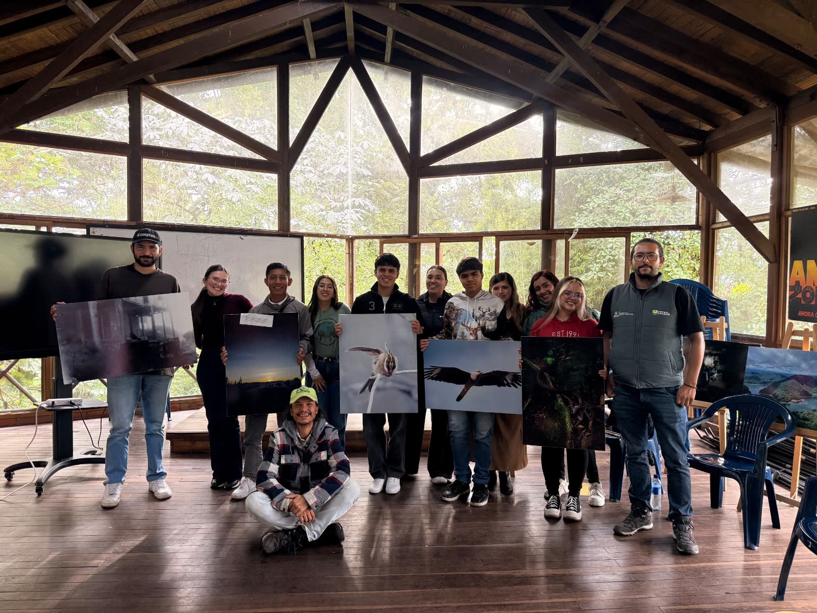Ganadores del concurso Caldas Natural en tu Lente fortalecieron sus conocimientos en fotografia de naturaleza