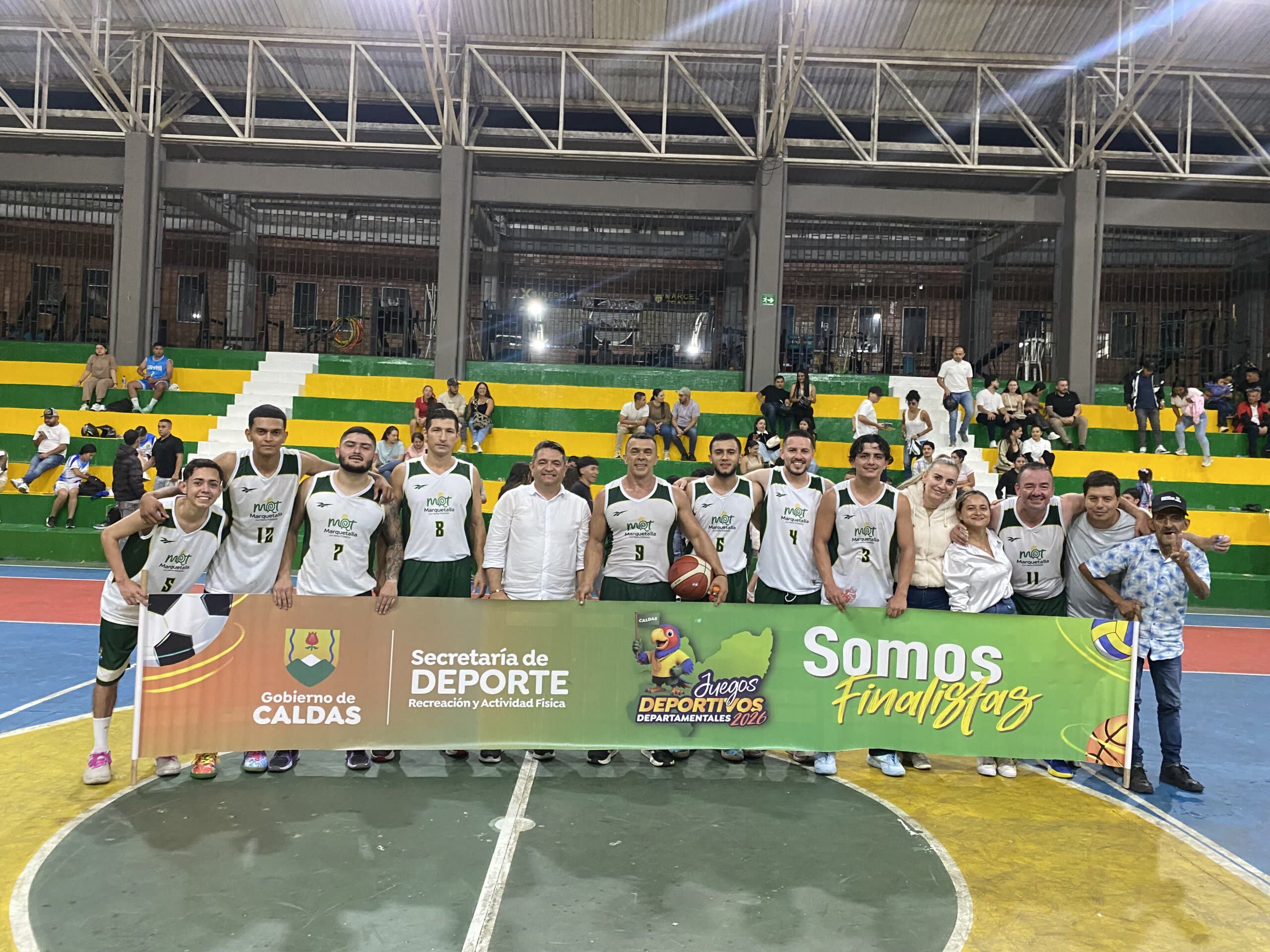 Marquetalia y Manzanares aseguraron su lugar en la final de los Juegos Departamentales