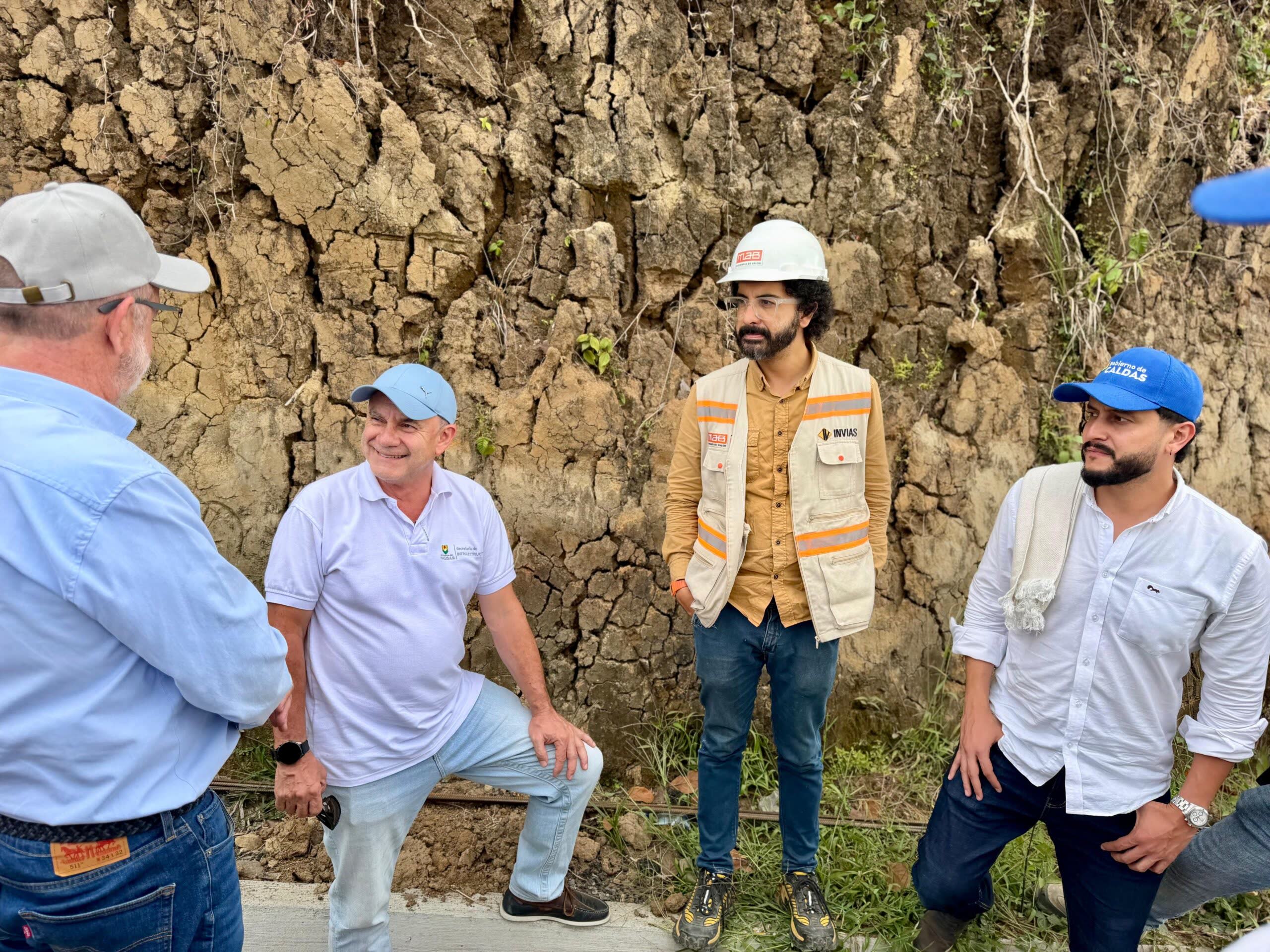 Gobernador verifico avances de la Ruta del Renacimiento y destaco el progreso de la conectividad entre Caldas y Antioquia