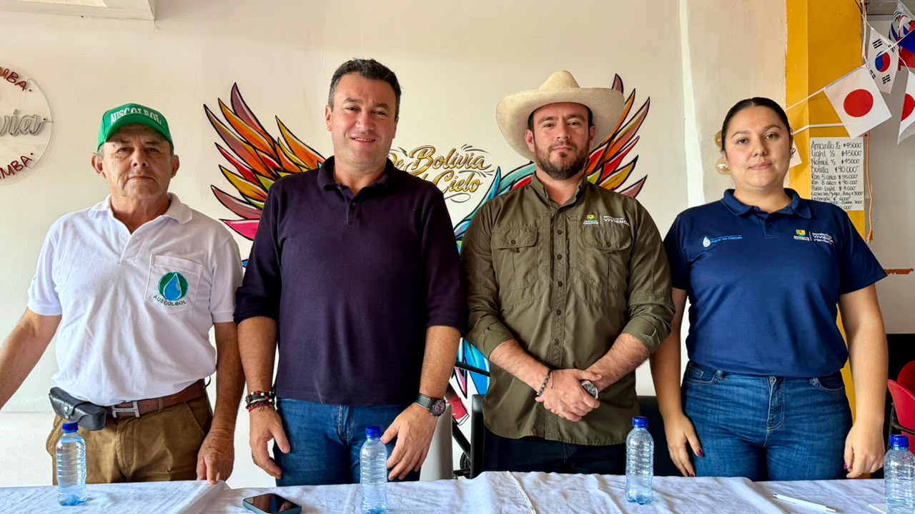 Con una inversion cercana a los 600 millones, la Gobernacion de Caldas inicio la construccion del tanque de almacenamiento de agua en Bolivia, Pensilvania