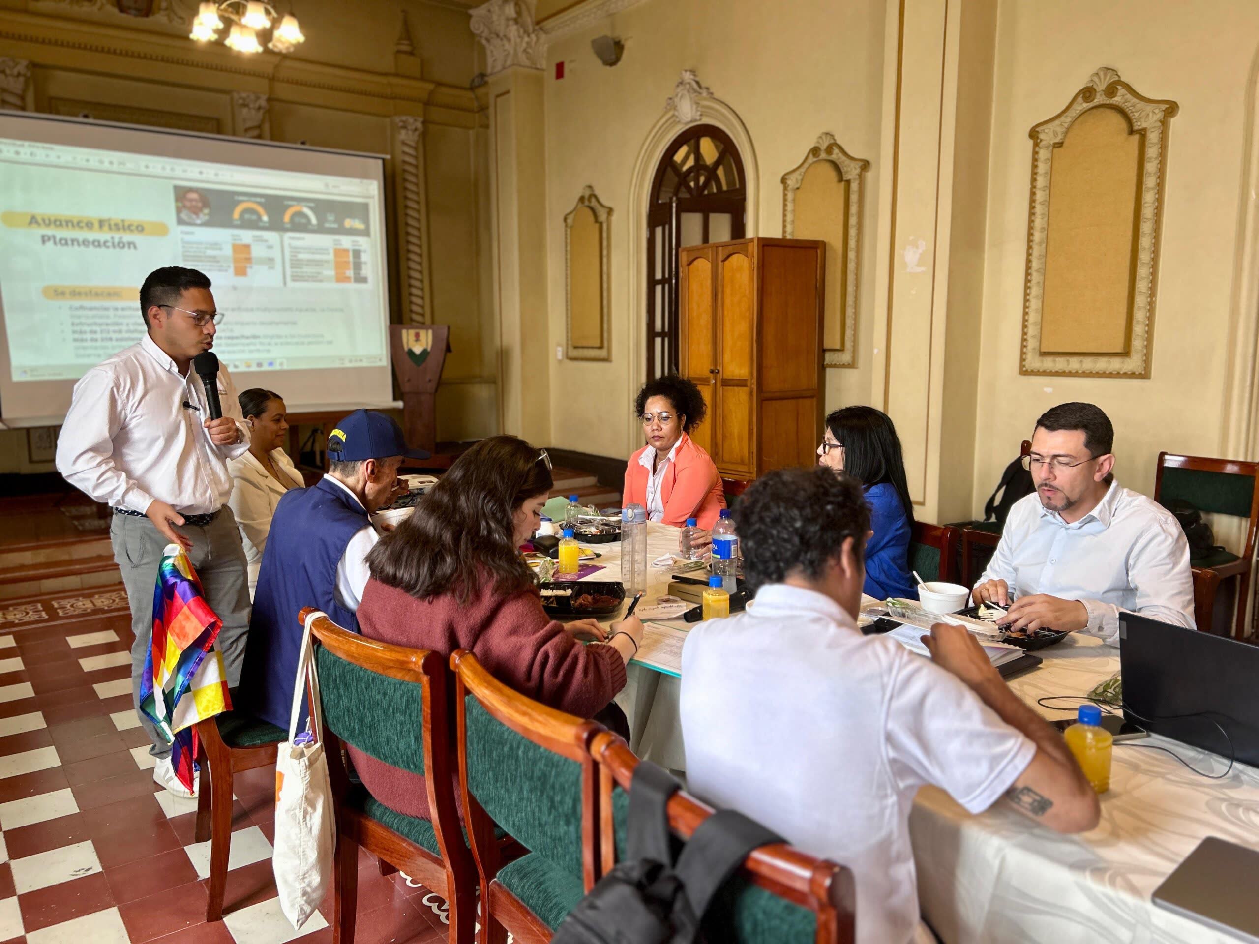 Consejo Territorial de Planeacion destaco el avance en la ejecucion del Plan de Desarrollo de la Gobernacion de Caldas