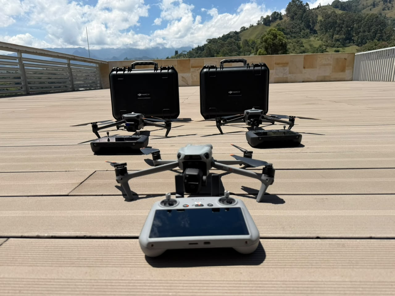 Tecnologia con drones se suma a la atencion de la emergencia en Caldas