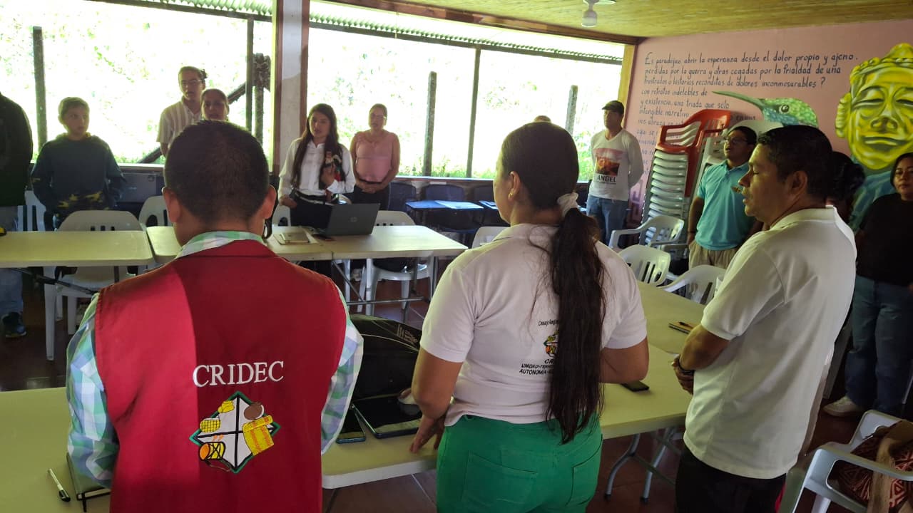 Gobernacion de Caldas y comunidades indigenas del CRIDEC presentan balance positivo en mesa tematica de justicia, gobierno y paz