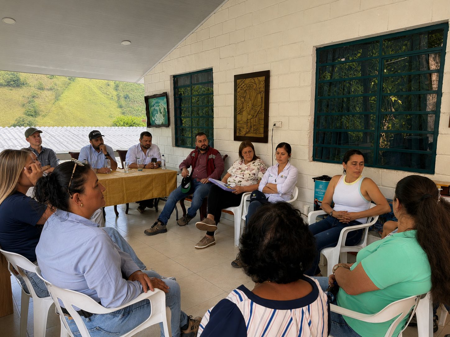 Alcantarillado de los barrios Miramar y La Floresta de Aranzazu supera el 65 % de ejecucion y beneficia a 25 familias