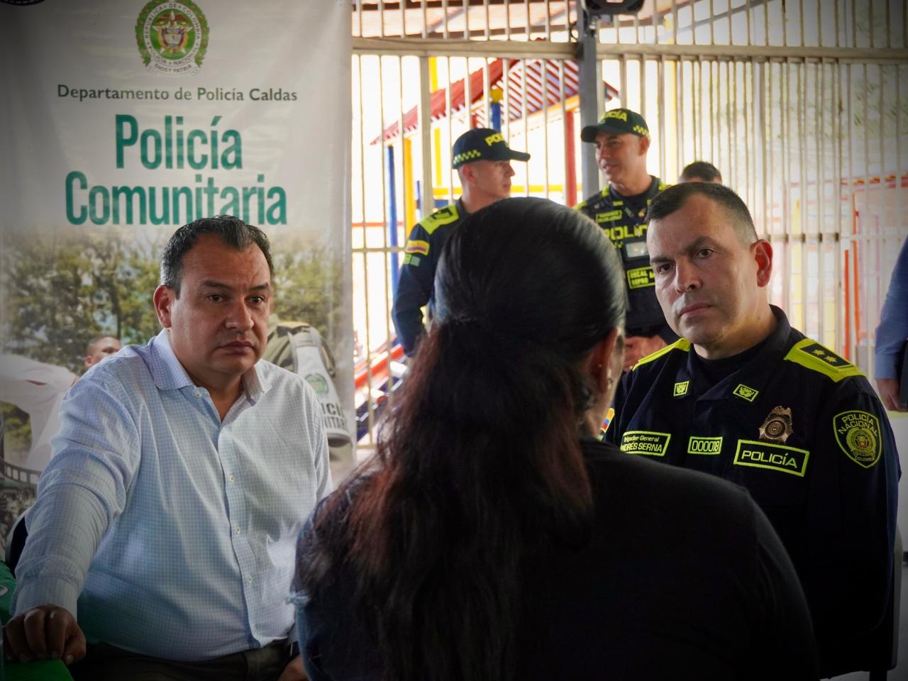 Gobernacion de Caldas fortalece la seguridad y convivencia en La Felisa tras mesa de trabajo interinstitucional