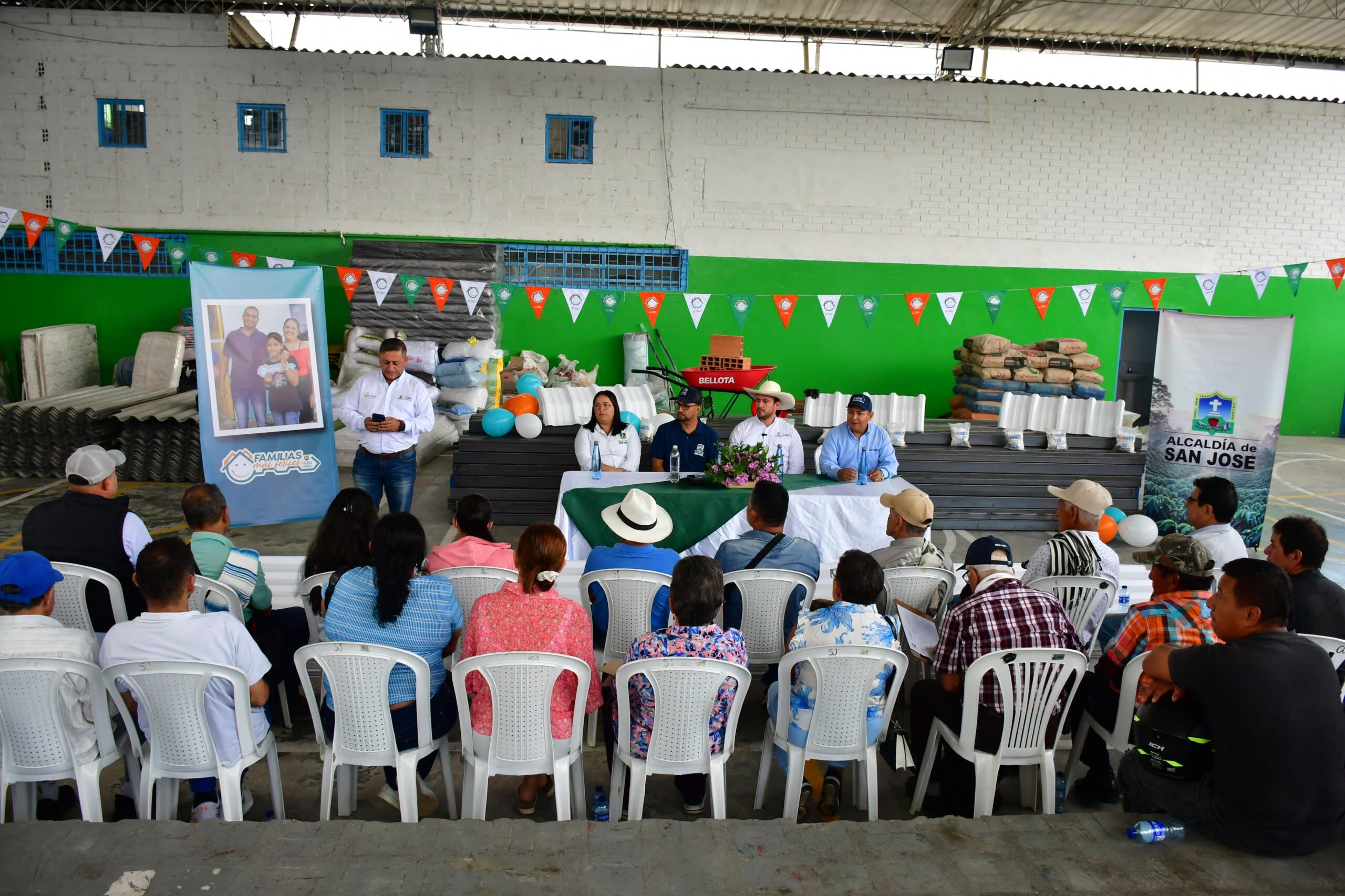 Inicio la operacion del Banco de Materiales: con envios a los municipios, Gobierno de Caldas activo plan de choque para recuperar viviendas afectadas por el terremoto
