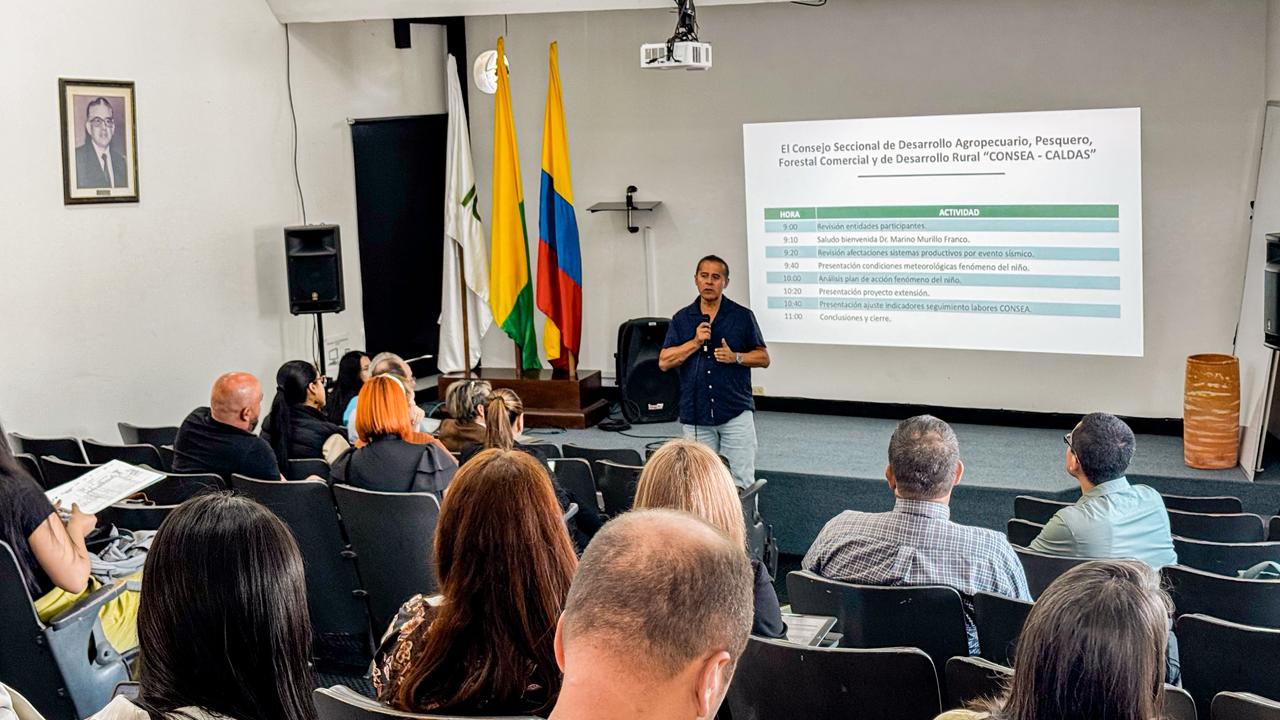 CONSEA analizo afectaciones en 741 infraestructuras productivas de Caldas tras el terremoto y acciones frente al fenomeno de El Nino