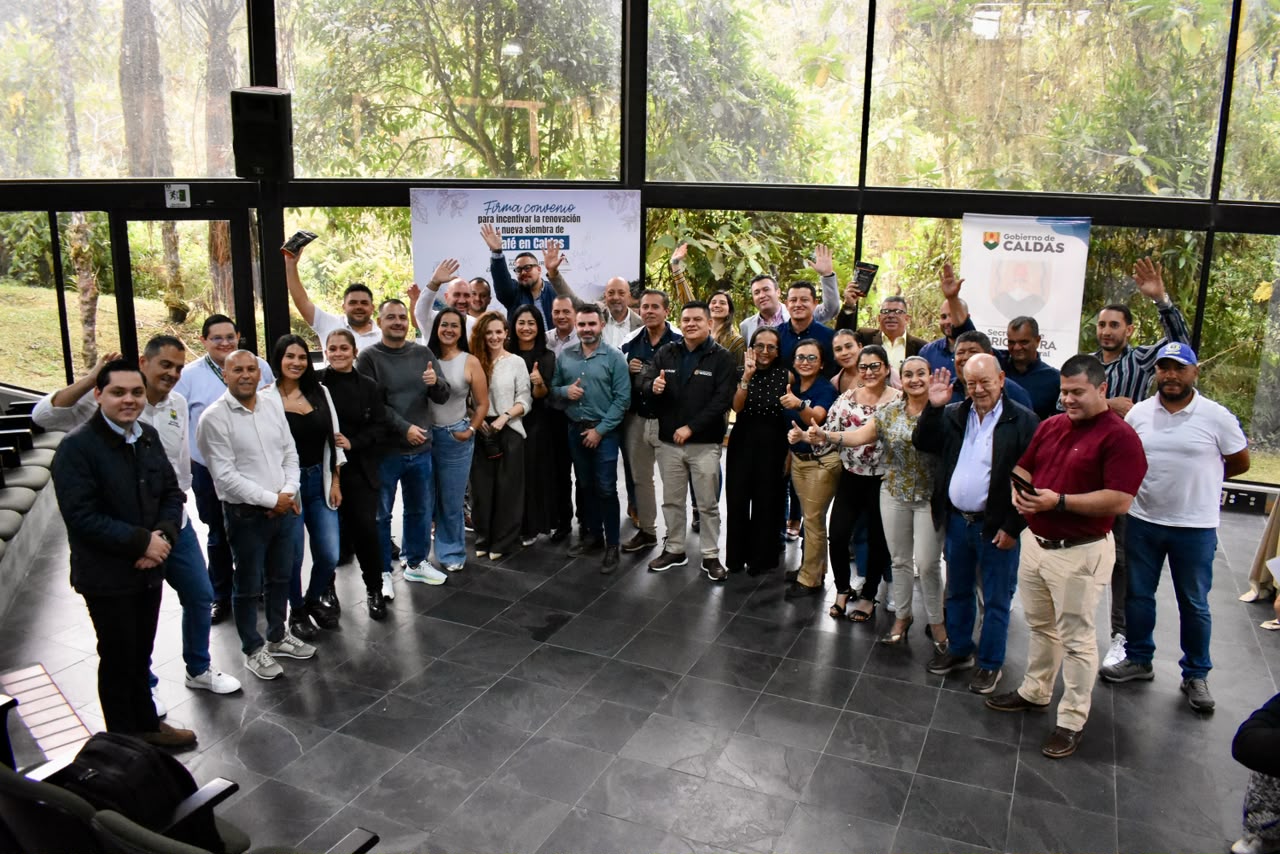 Gobernacion de Caldas, Comite de Cafeteros y Alcaldias fortalecen la caficultura con inversion de $2.178 millones