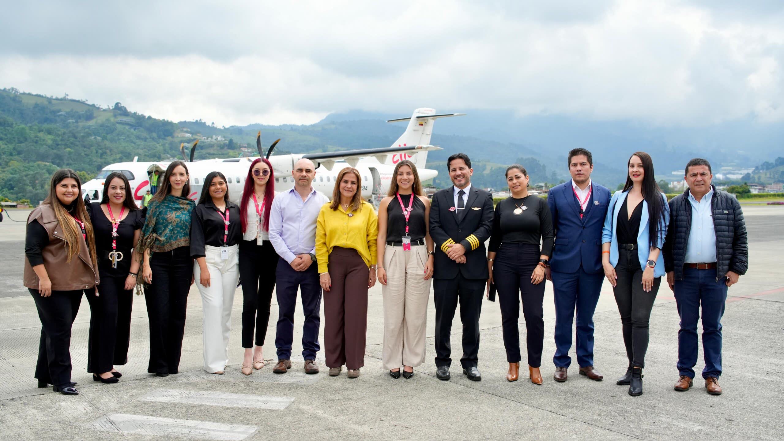 Tras gestiones de multiples sectores de Caldas, el aeropuerto La Nubia fortalece su conectividad con nueva ruta directa a Medellin
