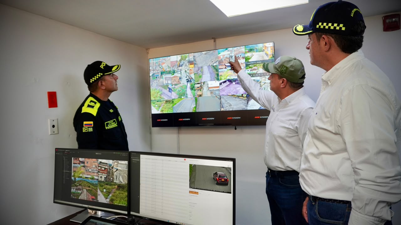 Gobernacion de Caldas fortalece la seguridad en Palestina con inversion historica en tecnologia y modernizacion de camaras de videovigilancia