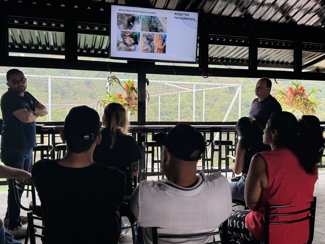 Gobernacion de Caldas socializo con comunidades indigenas el avance de las obras de acueducto y alcantarillado en San Juan, Marmato: ejecucion es del 90%